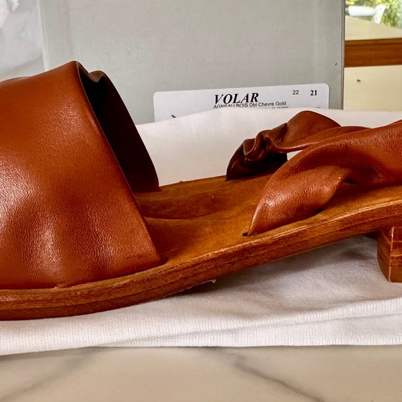 NIB Clergerie Volar brown sandals Size 41.5 / 11 - Picture 6 of 9